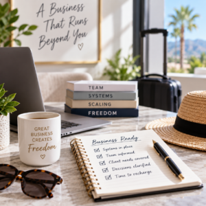 how to take a week off from a lifestyle management company